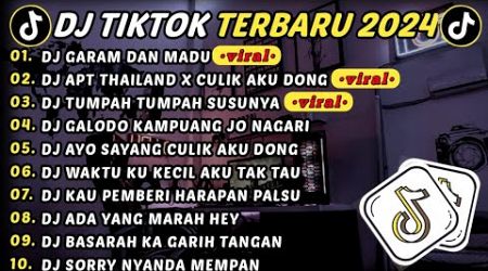 DJ TIKTOK TERBARU 2024 - DJ GARAM DAN MADU 