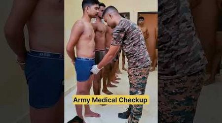 Medical checkup army.#shortvideo #shorts