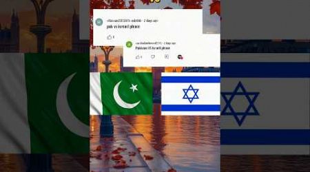 Pakisthan vs Israel #comparison #edit #education #country #world #viralshorts