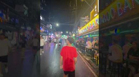 Bangla Walking Street Patong Beach Phuket Thailand! #shorts #walkingstreet #phuket #thailand