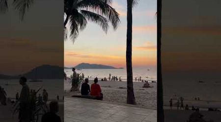 Patong Beach Sunset #travel #phuket