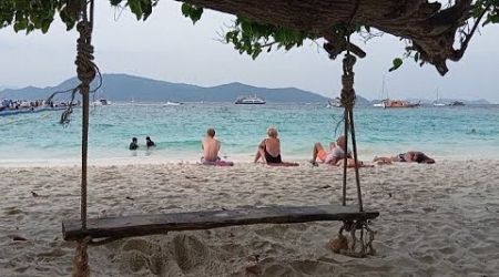 Island tourism in Phuket, featuring popular beach clubs.