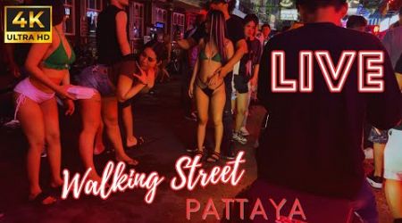 Walking Street Pattaya Live | Nightlife &amp; Street Activities