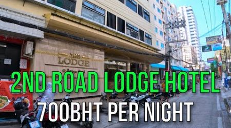 BUDGET CENTRAL PATTAYA SECOND ROAD HOTEL 700BHT NIGHTLY HIGH SEASON REVIEW - THE LODGE