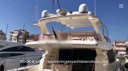 Ferretti 630 del 2009 en Impecable Estado | Lista para Navegar | Princess Yachts Barcelona