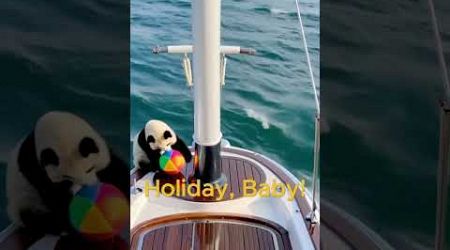 A Day in the Life of a Yacht-Loving Panda 