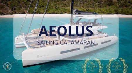 Walk-Through Sailing Catamaran AEOLUS Charter in the British Virgin Islands #videotour #bvi