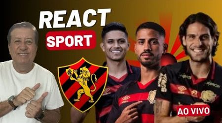 SPORT! REACT DA APRESENTAÇÃO DE GONÇALO PACIÊNCIA, HEREDA E GUSTAVO MAIA REFORÇOS DO LEÃO! AO VIVO