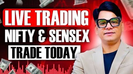 08 Jan Nifty &amp; Sensex Live Trading Today #trading #nifty #livetrading #vinbull #trading #vinbulllive