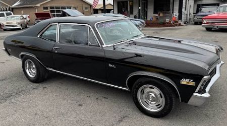 Test Drive 1972 Chevrolet Nova Super Sport $23,900 Maple Motors #2904