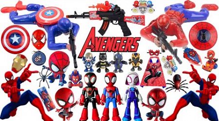 Marvel Popular Toy Series Open Box | Spider Man Action Doll | Marvel Electric Spider Man Toy Gun