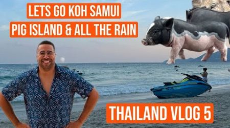 THAILAND VLOG 5 -KOH SAMUI, PIGS &amp; RAIN