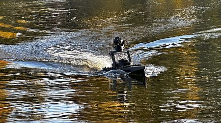 Ukraine says it has a new type of river drone to spy on and take out Russian boats