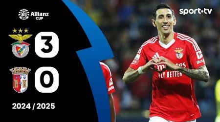 Resumo: Benfica 3-0 Braga - Taça da Liga | sport tv