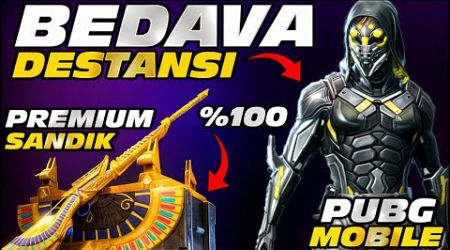 BEDAVA DESTANSI SET | %100 YENİ PREMIUM SANDIK FİRAVUN M24 | DOGGE KODLARI | 3.6 | PUBG MOBILE