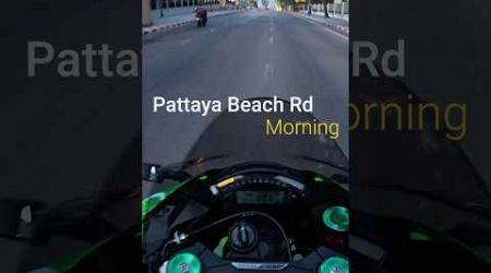 Kawasaki Ninja ZX-10RR Akrapovic Sound on Pattaya Beach Rd