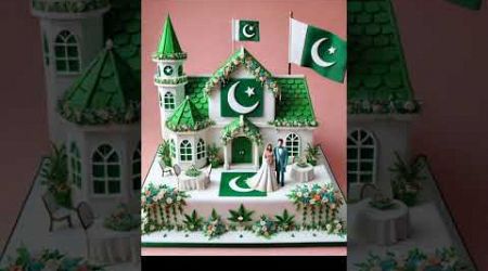 Pakistan Cake Ideas Pakistan Independence Day shorts video viral shorts javeria&#39;s lifestyle