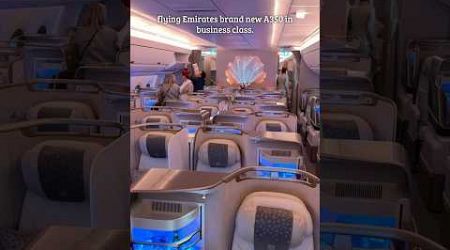 What’s Emirates NEW A350 Business Class Like?!