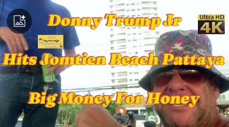 US Man Retires On 5 Pensions To Pattaya Thailand | Showing Off His Dollar On Jomtien Beach Road