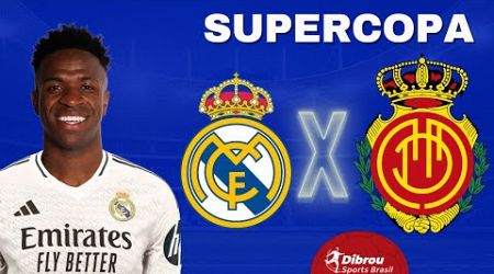 REAL MADRID X MALLORCA AO VIVO SUPERCOPA DA ESPANHA DIRETO DO ESTÁDIO | SEMIFINAL - NARRAÇÃO