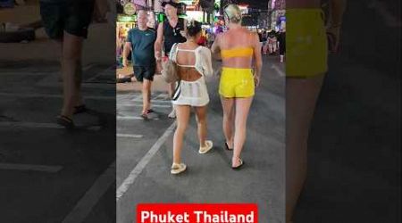 Bangla Road Phuket Thailand Night Scenes #shorts