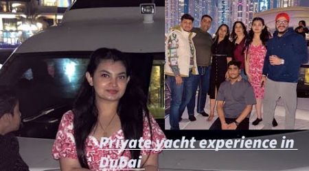 Private Yacht ride Dubai Marina with family #like #subscribe #share #dubai #vlog #youtubevideo