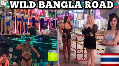 Crazy Bangla Walking Street In Patong Beach | Phuket Thailand Nightlife 