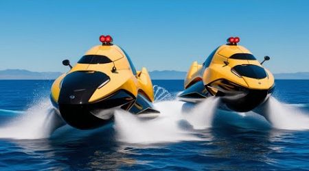 THE MOST ASTOUNDING WATER VEHICLES ON THE PLANET