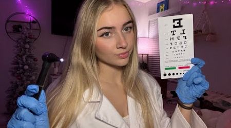 ASMR Realistic Ear and Eye Exam