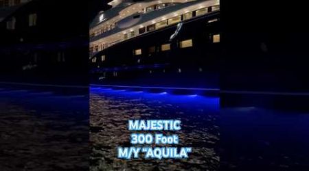 MUST SEE $170 Million YACHT “AQUILA” in LA! #subscribe #youtubeshorts #shorts #losangeles #yacht