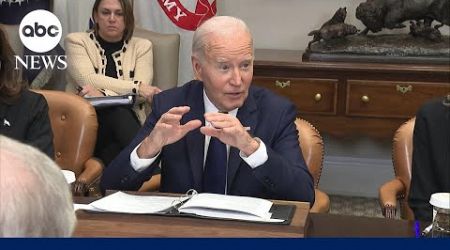 President Biden says federal government would cover all disaster response costs for fires