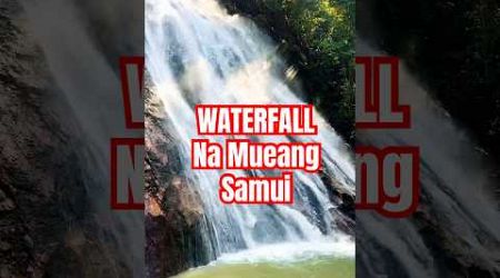 Waterfall Na Mueang Samui Thailand