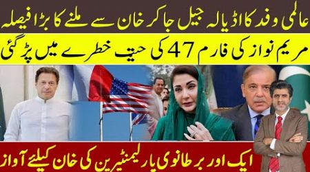 Imran Khan cell will be visited by international mission | Maryam Nawaz form 47 victory in threat