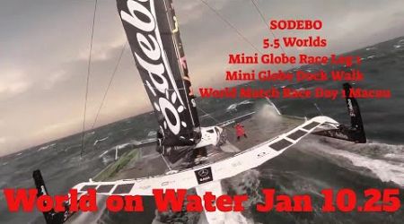 WoW Jan10 25 SODEBO Out Jules Verne, World 505 Wrap, Mini Globe Background, Lanzarote Dock Walk more