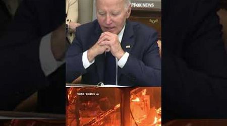 President Biden announces federal government will cover 100% cost for wildfires relief for 180 days