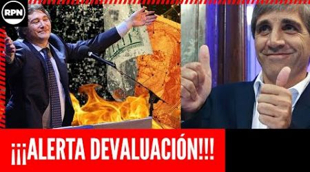 ¡¡¡ALERTA DEVALUACIÓN!!! MILEI Y CAPUTO PREPARAN UN NUEVO ACUERDO CON EL FMI