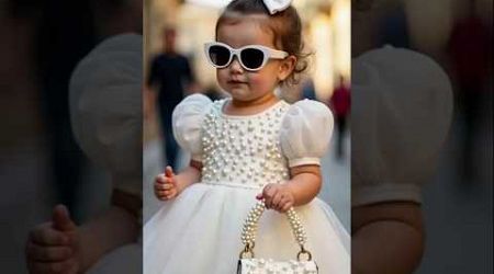 Latest Trends of Baby Designs #babyfashionshow #cutebaby #cute