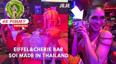 Eiffel&amp;Cherie bar Pattaya soi made in Thailand on NYE #ladyboy part 2