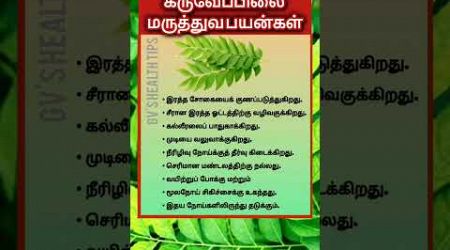 health benefits of curry leaves #shorts