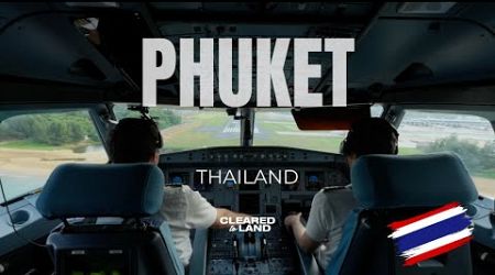 PHUKET | AIRBUS A321 LANDING 4K