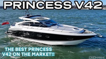 Stunning Princess V42 Yacht for Sale | Complete Refit Walkthrough