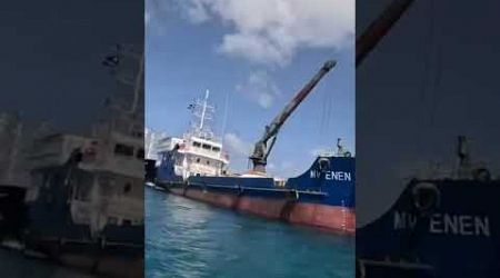 Dingy ride to town from Majuro Anchorage #shorts #sailboat