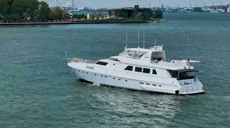 100FT NYC Yacht &#39;JUSTINE&#39; (For Sale)