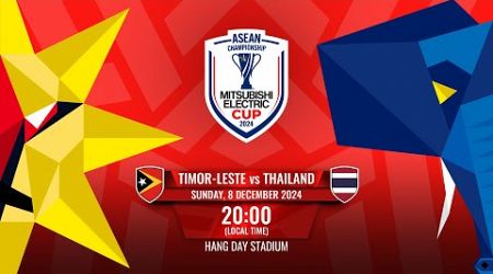 LIVE | Timor-Leste vs Thailand | #MitsubishiElectricCup 2024 Group Stage