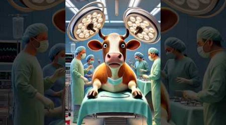 ❣️ Evolution of the Cow: Cow on medical operation 