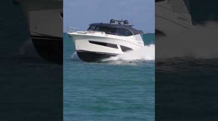 Gorgeous Riviera SUV Australian Yacht! Spotted today at the Haulover Inlet