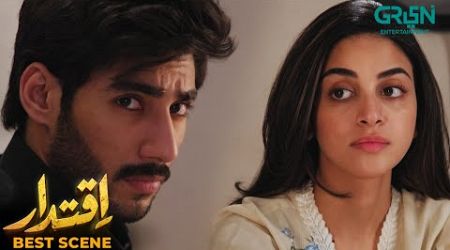 Iqtidar Episode 34 | Best Scene | Anmol Baloch &amp; Ali Raza | Green TV Entertainment