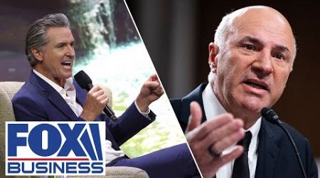 Kevin O&#39;Leary calls Newsom the &#39;Justin Trudeau of California&#39;: Time to remove him