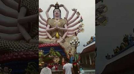 Guanyin Statue w/18 arms. Koh Samui #shortsfeed #shorts #shortvideo #travel #viralvideo #thaitourism