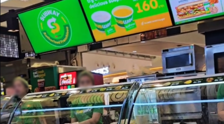 Subway at Phuket airport denies overcharging customer